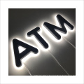 LED Channel Letter Sign Board Office Interior LOGO Wall Signage Illumination Coffee LED Sign  Company Name Sign Letter